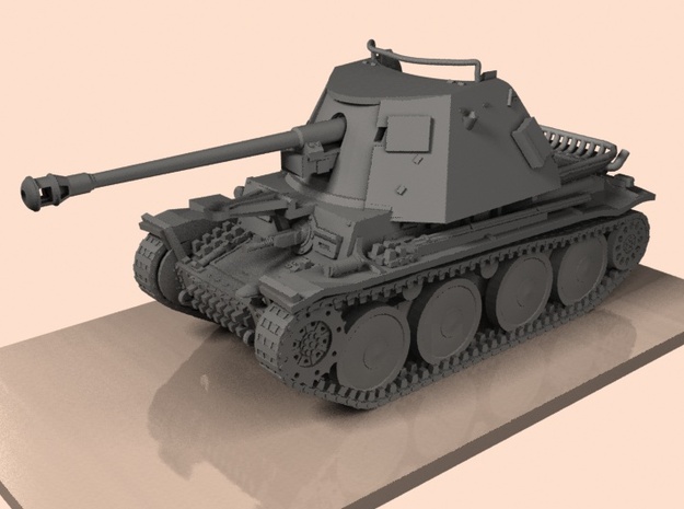 1/87 7.5 cm Pak 40 auf Pz.Kpfw.38(t) Marder III H in Tan Fine Detail Plastic