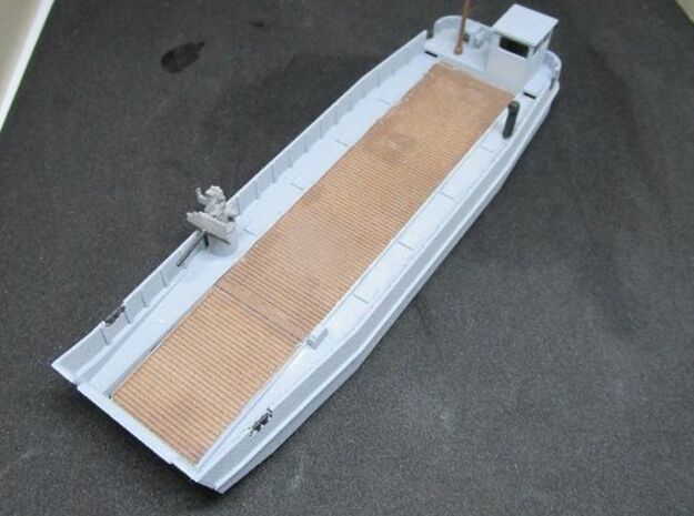 1/144 Pionierlandungsboot 41 in White Natural Versatile Plastic