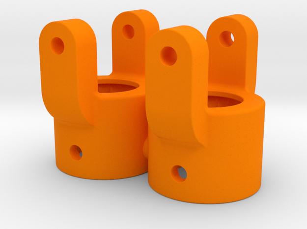 Mini Chubs AR44 Splines in Orange Processed Versatile Plastic