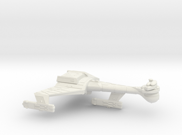 3125 Scale Klingon C8L Dreadnought (Alternative) in White Natural Versatile Plastic