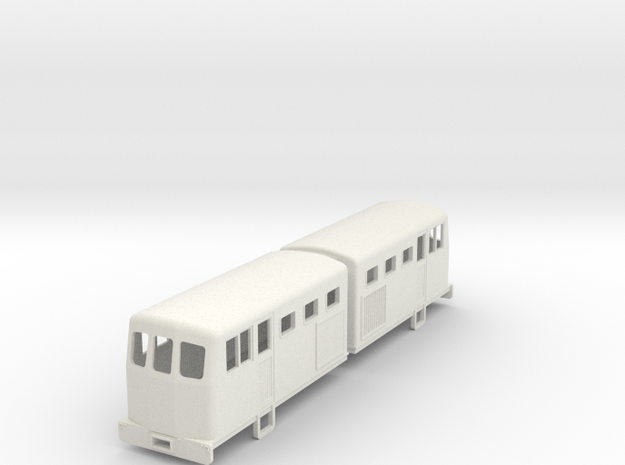 009 double diesel loco to fit short bogie chassis  in White Natural Versatile Plastic