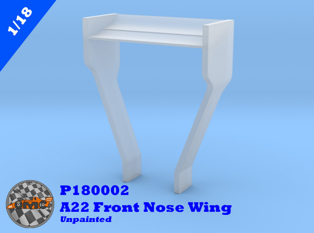 OMCP180002 Front nose Wing in Tan Fine Detail Plastic