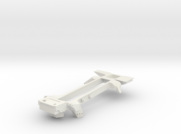 3/4" Scale Southern Railway Ms-4 & Ps-4 Rear Frame in White Natural Versatile Plastic