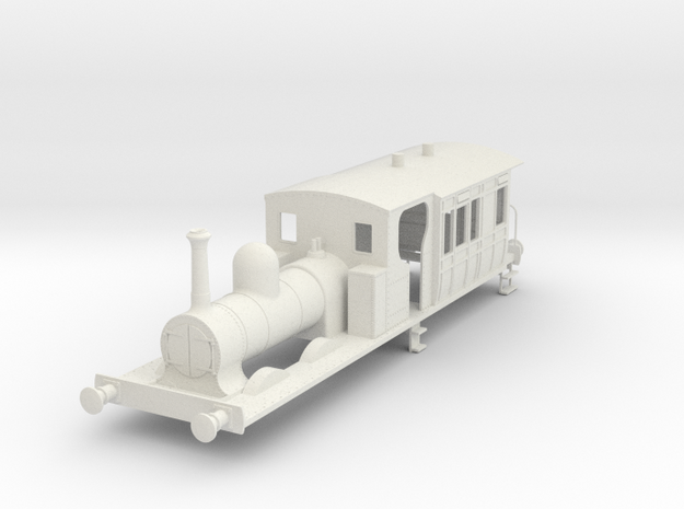 b-35-gswr-cl90-0-6-4-loco-carriage in White Natural Versatile Plastic
