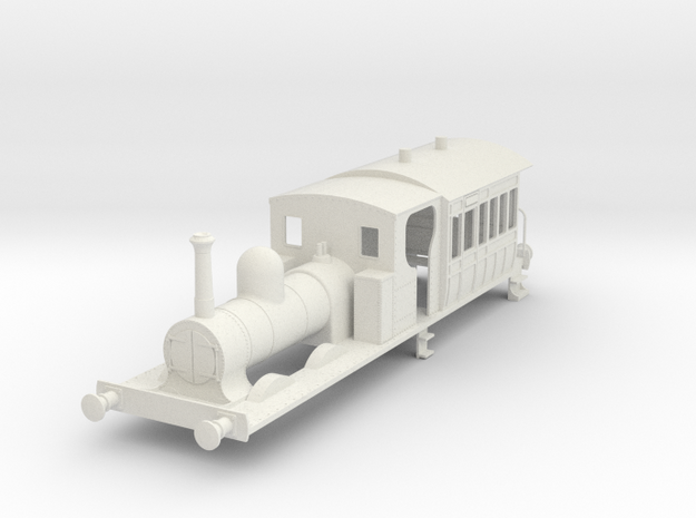 b-50-gswr-cl90-91-carriage-loco in White Natural Versatile Plastic