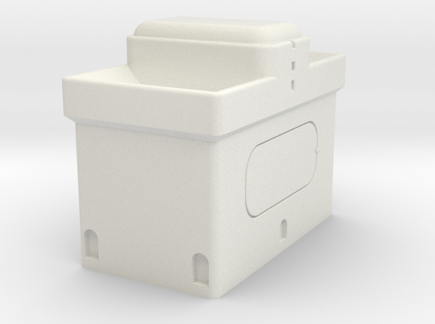 Ritchie style water tank 1:32, 1:48 in White Natural Versatile Plastic: 1:32