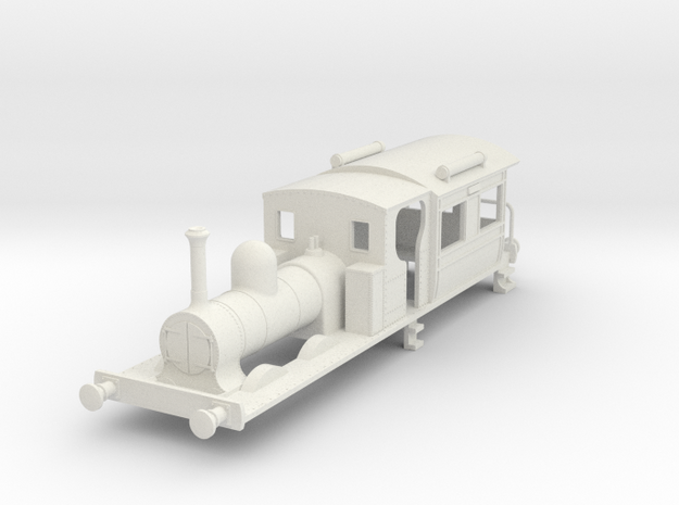 b-87-gswr-cl90-92-carriage-loco in White Natural Versatile Plastic