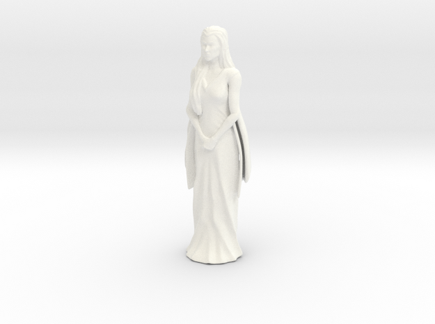 The Munsters - Lily - 1.24 in White Processed Versatile Plastic