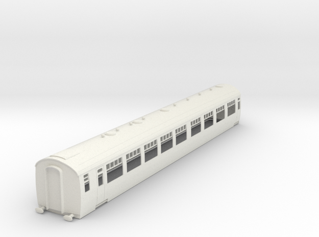 o-32-sr-bulleid-d2665-saloon-coach-mod in White Natural Versatile Plastic