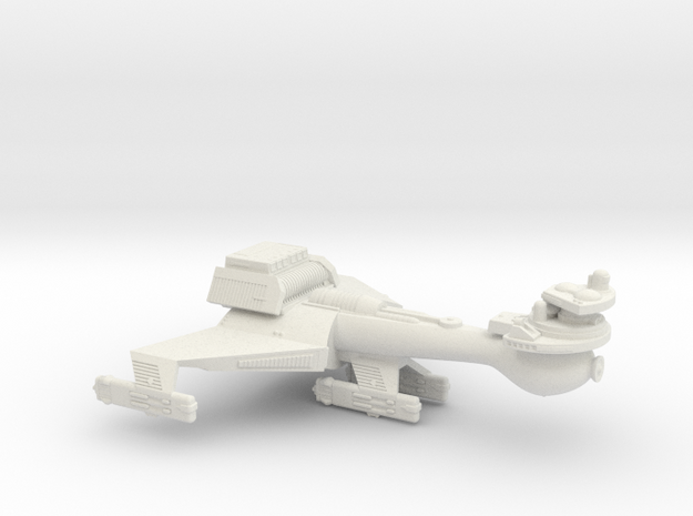 3788 Scale Klingon B10V Heavy Carrier WEM in White Natural Versatile Plastic