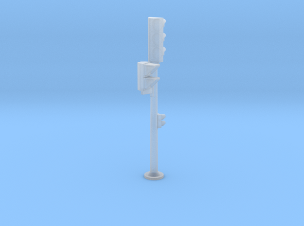 Semáforo-bajo-peatones-H0-proto-01 in Smooth Fine Detail Plastic
