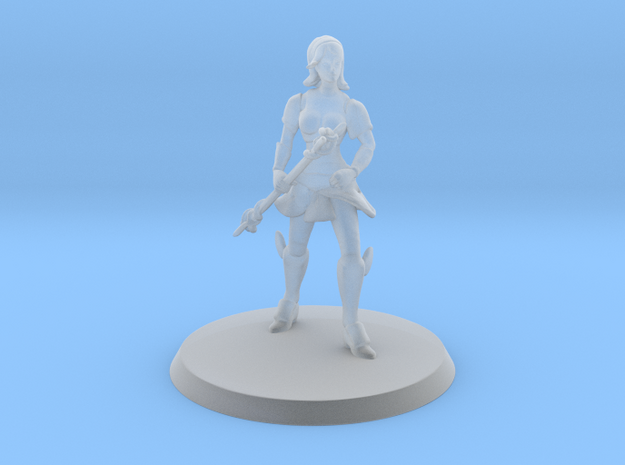 Lux, the Lady of Luminosity (35mm) in Smooth Fine Detail Plastic