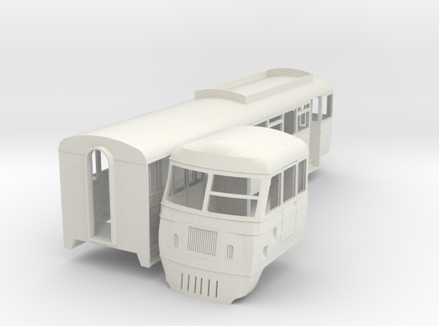 cdr-19-county-donegal-walker-railcar-19 in White Natural Versatile Plastic
