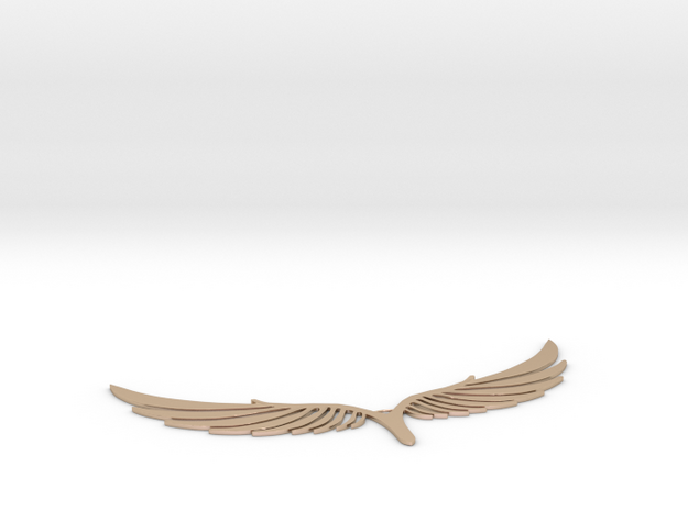 Wings of Freedom in 14k Rose Gold Plated Brass