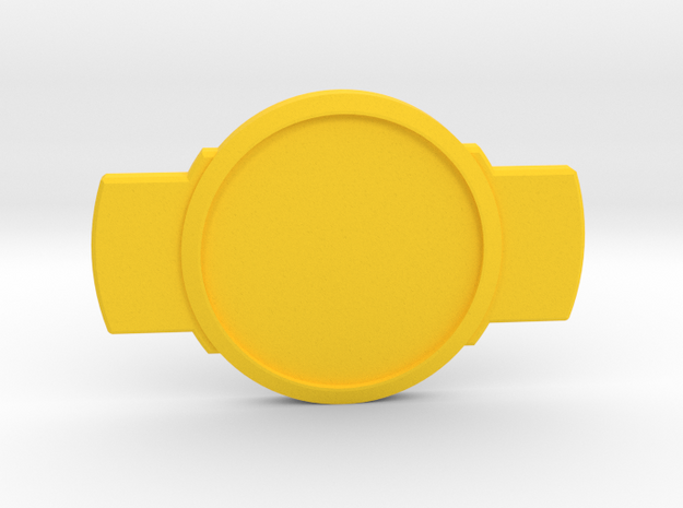 Beyblade bitchip standard in Yellow Processed Versatile Plastic