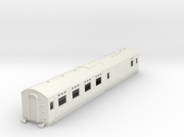 o-87-sr-maunsell-d2666-buffet-coach in White Natural Versatile Plastic