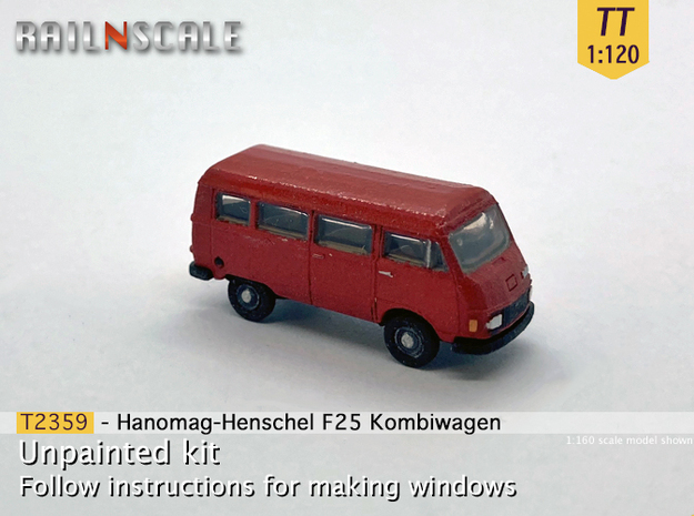 Hanomag-Henschel F25 Kombiwagen (TT 1:120) in Tan Fine Detail Plastic
