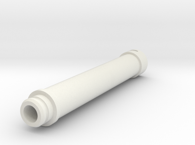 Tremie pipe, length 2,0m - scale 1/50 in White Natural Versatile Plastic