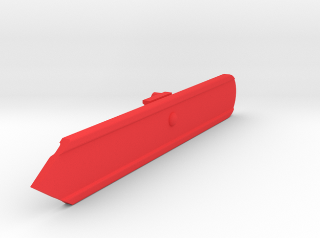 Signal Semaphore Blade (Arrow) 1:19 scale in Red Processed Versatile Plastic