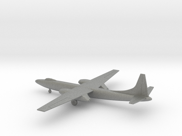 Convair XB-46 in Gray PA12: 1:400