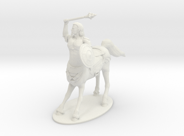 Centaur Miniature in White Natural Versatile Plastic: 1:55