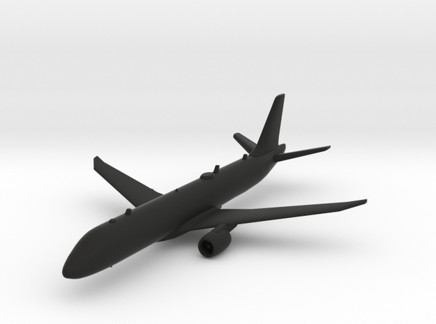 Embraer E190-E2 in Black Natural Versatile Plastic: 1:400