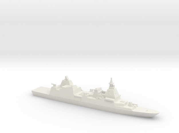 DDX Destroyer (2021 Impression), 1/1250 in White Natural Versatile Plastic