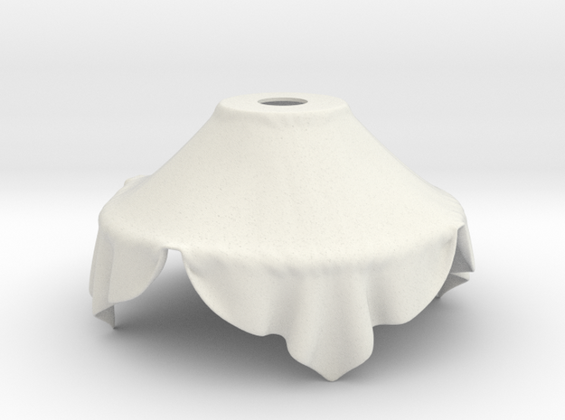 Cloth lamp n 5 in White Natural Versatile Plastic