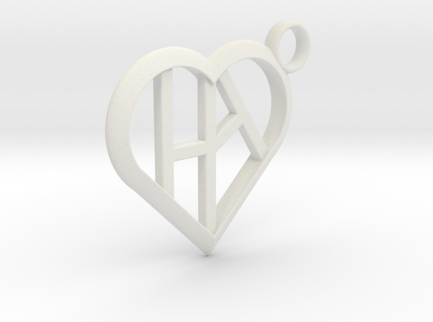 Heart of love keychain [customizable]