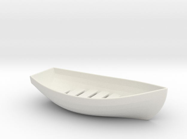 Boat Soap Holder 2.0 in White Natural Versatile Plastic