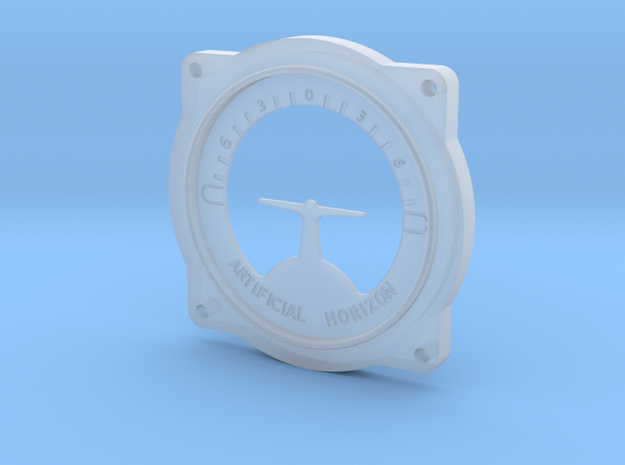 Artificial Horizon scale in Smooth Fine Detail Plastic