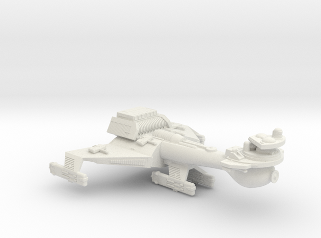 3125 Scale Klingon B10S Space Control Ship WEM in White Natural Versatile Plastic