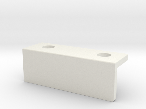 Bally Pinball Part - C-972-3 Guide - single in White Premium Versatile Plastic