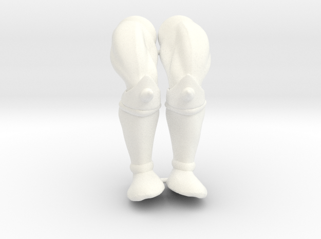 Ollo Legs VINTAGE in White Processed Versatile Plastic