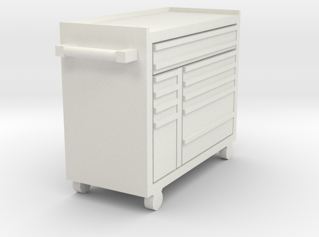 1/64 11-drawer masters series toolbox in White Natural Versatile Plastic