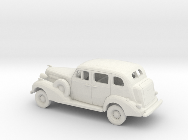 1/43 1936 Buick Roadmaster Sedan Kit in White Natural Versatile Plastic