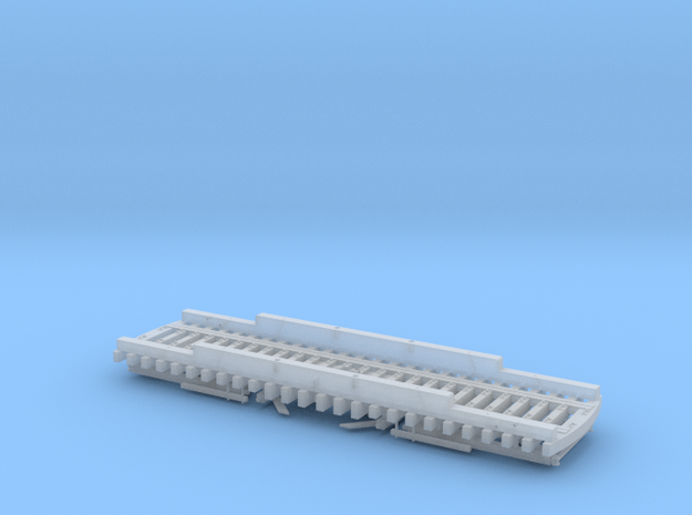 Nn3 PCRy 54' Turntable - Knock-down kit in Tan Fine Detail Plastic