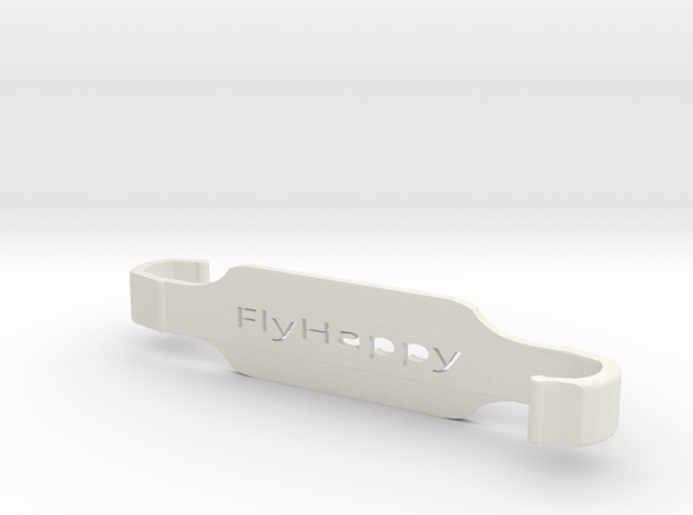 #FlyHappy SXL -Dji Controller XL Tablet Holder in White Natural Versatile Plastic