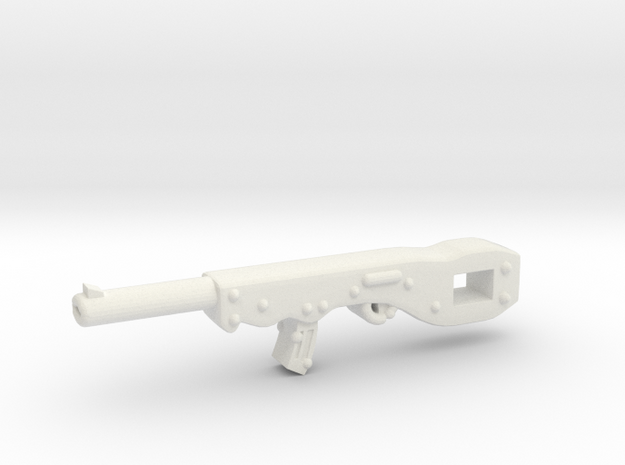 AssaultRifle in White Natural Versatile Plastic