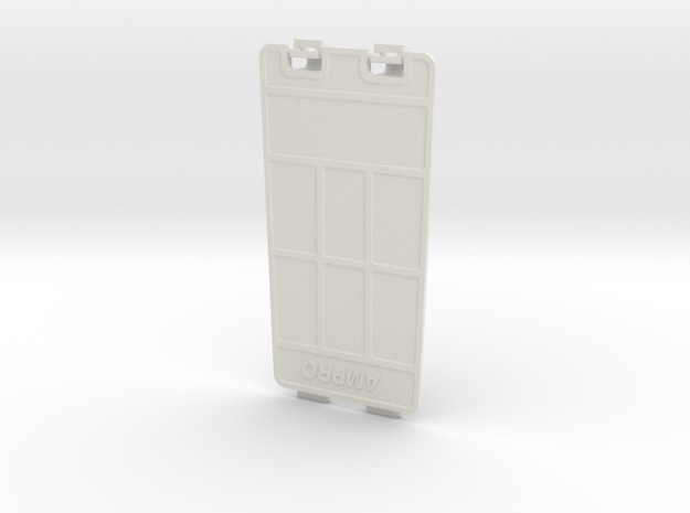 016002-02 Scorcher Chassis Door in White Natural Versatile Plastic