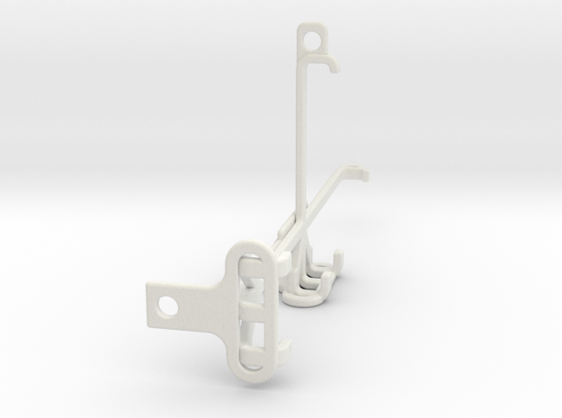 Oppo F19 tripod & stabilizer mount in White Natural Versatile Plastic
