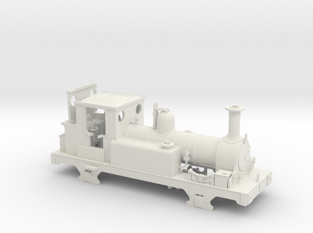 HO Scale LBSCR Egmont (Re-Proportioned Ver) in White Natural Versatile Plastic