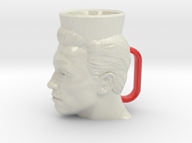 Arnold Schwarzenegger Cofee Cup XL in Glossy Full Color Sandstone