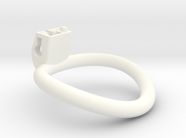 Cherry Keeper Ring G2 - 53x48mm (WO) +5° ~50.5mm in White Processed Versatile Plastic