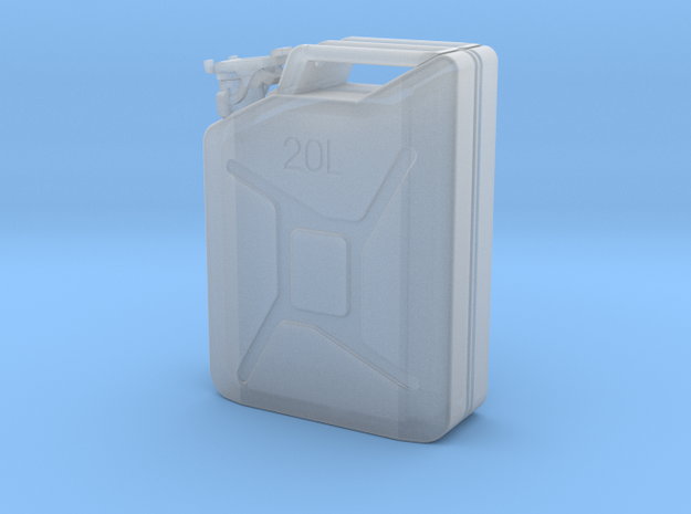 Jerry can, complete, scale  1:15 in Smooth Fine Detail Plastic
