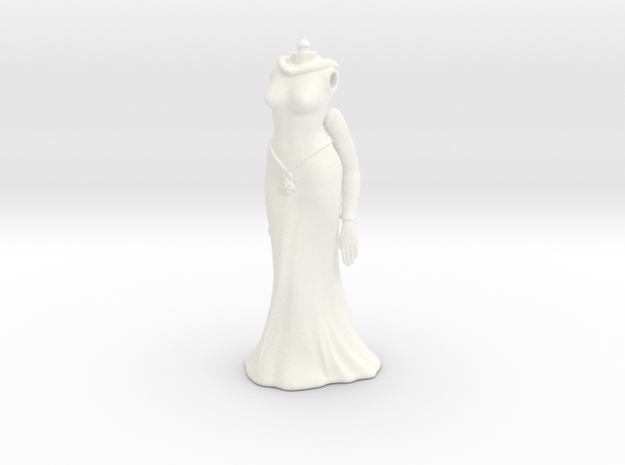 Mortella Full Body(No Head)  VINTAGE in White Processed Versatile Plastic