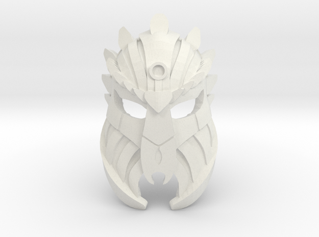 Great Mask of Sand in White Natural Versatile Plastic