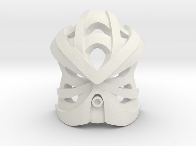 Great Mask of Channeling (axle) in White Natural Versatile Plastic