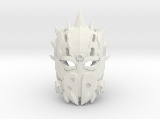 Element Lord of Sand's Helmet in White Natural Versatile Plastic