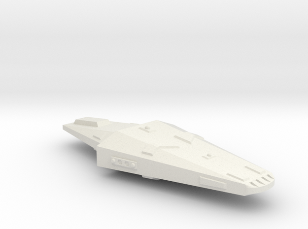 3788 Scale Hydran Police Carrier (GNV) CVN in White Natural Versatile Plastic